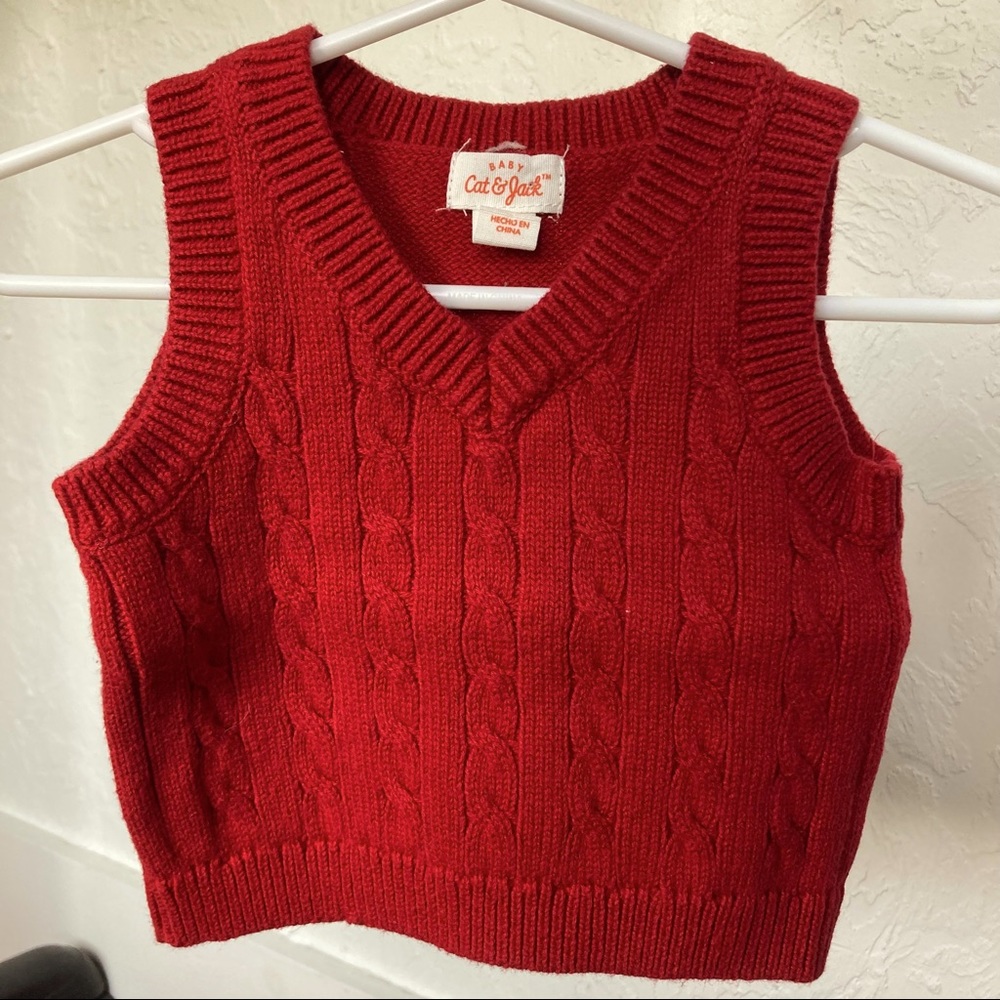 🐃NWOT- Sweet Lil’ Baby Sweater Vest